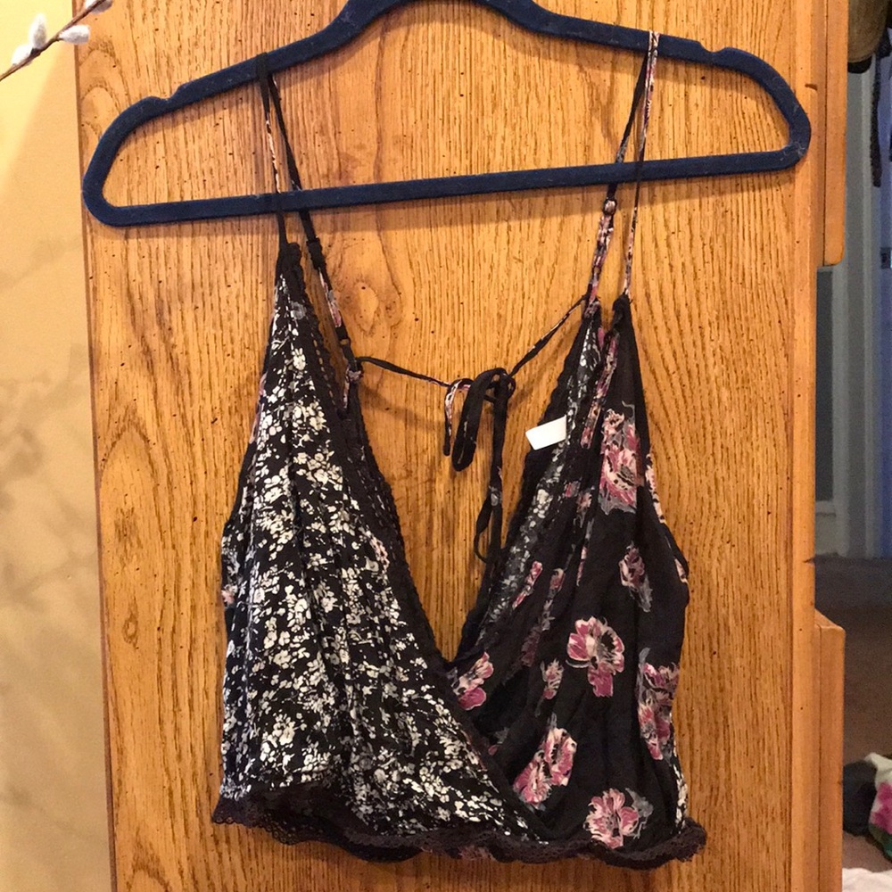 Free People Intimates Mixed Floral Top
